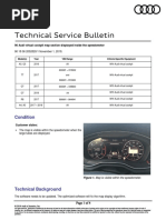 Condition: 90 Audi Virtual Cockpit Map Section Displayed Inside The Speedometer