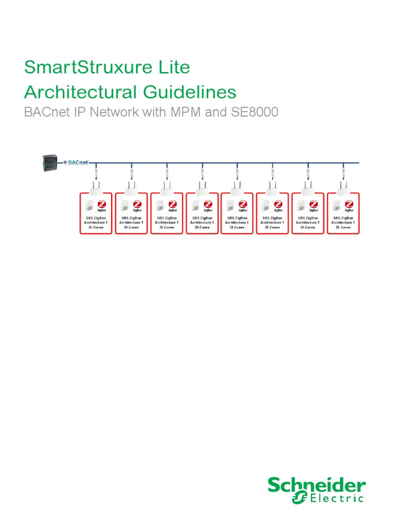 SmartStruxure Lite - BACnet IP Network With MPM and SE8000 ...