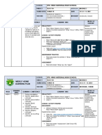 Weekly Home Learning Plan: Sto. Nino National High School