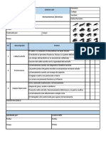 Check List Herramientas Electricas