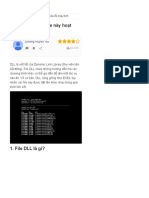 File DLL là gì, và file này hoạt động như thế nào