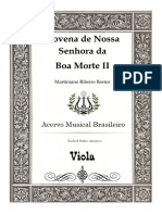 Novena Da Boa Morte 1891 MRB - Viola