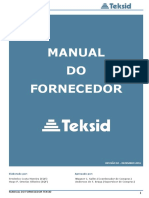 Manual do Fornecedor Teks