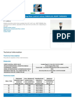 Cartridge Double-Acting Flow Control Valves PARALLEL BSPP THREADS