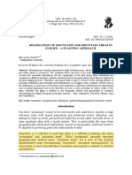 DELINEATION OF MOUNTAINS AND MOUNTAIN AREAS IN EUROPE – A PLANNING APPROACH (2015)