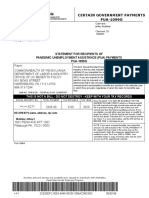 PUA 1099G tax form summary