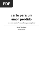 Carta Para Um Amor Perdido