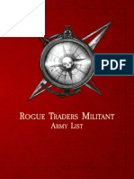 30K Rogue Traders Militant