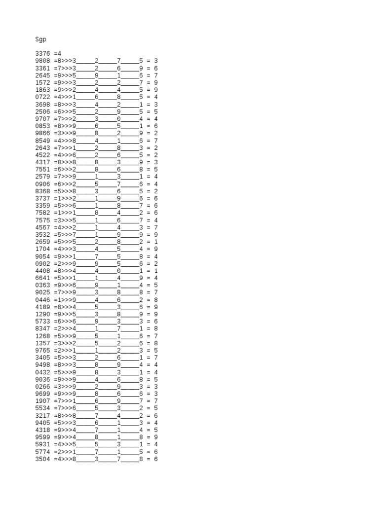 Number Sequences and Patterns Analysis | PDF