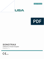 Dopler Fetal Edan Sonotrax Basic a- Manual