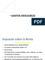 Presentation Gtos Deducibles y No Deducibles y Otros