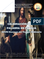 Celebración de La Palabra en Familia XXVIII Domingo Del Tiempo Ordinario B
