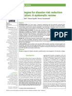 Aghaei, N., Et Al. (2018) - Strategies For Disaster Risk Reduction Education A Systematic Review.