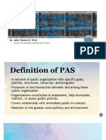 Report - The Philippine Administration System - Its Components and Power Base