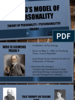 Freud'S Model of Personality