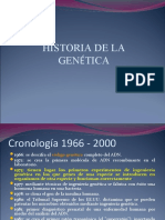 Historia de La Genetica