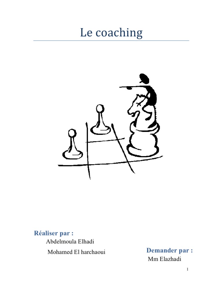 Rapport d'évaluation du coaching | PDF | Psychologie | Business