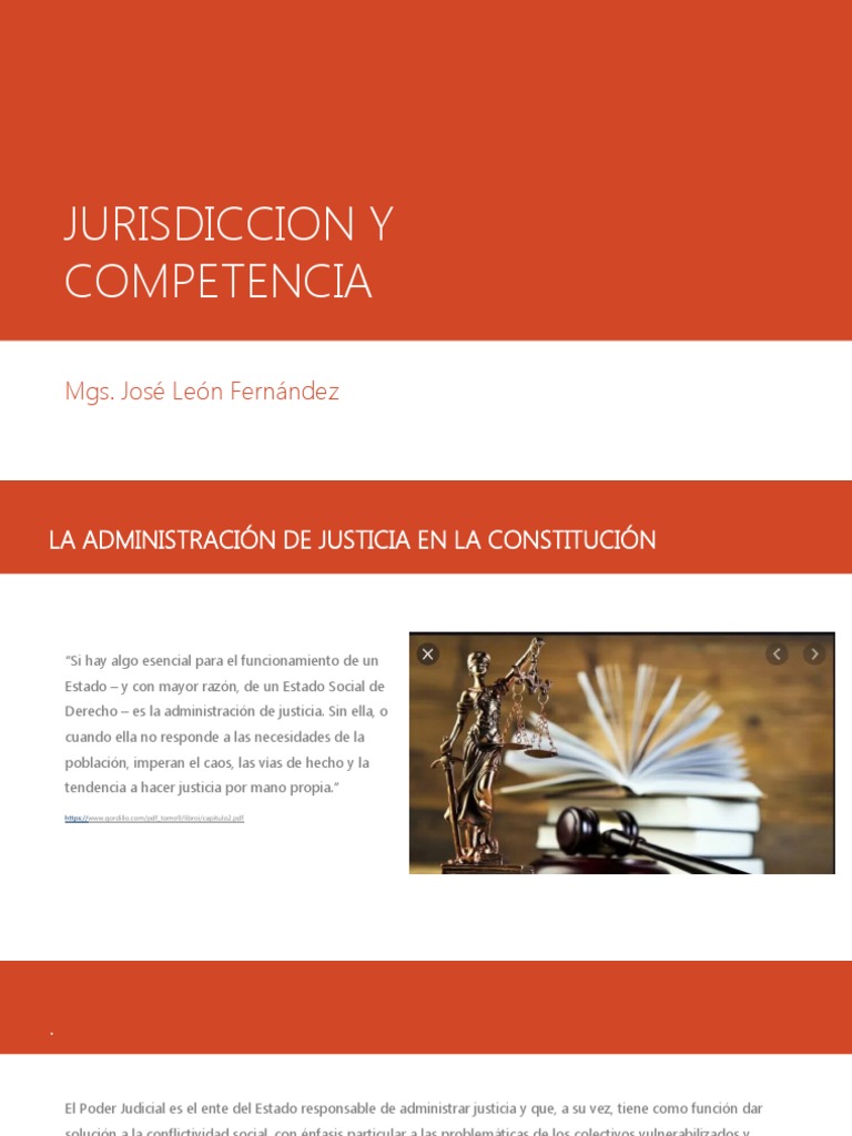 Jurisdicción y Función Judicial en Ecuador | PDF | Jurisdicción | Ley ...