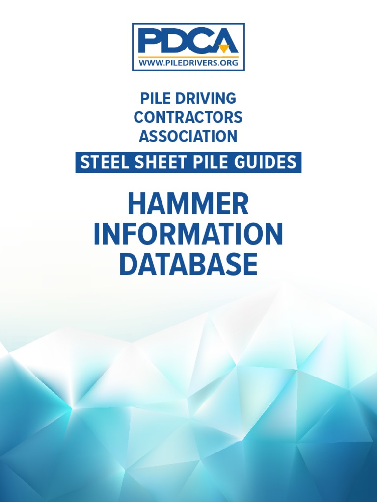 Impact vs Vibratory Hammers PDF Deep Foundation Hammer