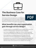Business Case For Service Design Template