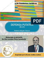 01 - Defensa putativa - RDS