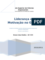 Motivação e Liderança no Grupo (Bruno Simões 674)