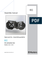 Assembly Manual: Air Extraction Fan