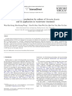 Gong Et Al.. 2008. Bioflocculant Production by Culture of Serratia Ficaria and Its Application in Wastewater Treatment