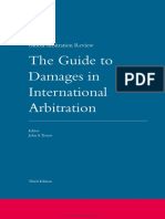 Damages Principles in Investment Arbitration