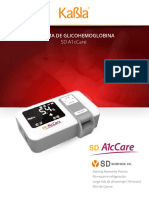 SD Biosensor Analizador A1cCare Glicohemoglobina Sangre