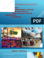Api PPT Textile Industry