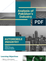 Analysis of Pakistan's Industry