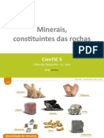 MINERAIS CONSTITUINTES DAS ROCHAS