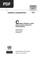 Cambio climático y retos para el sector turismo de Centroamérica