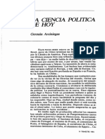 1985 Germán Arciniegas - La ciencia politica de hoy Ciencia politica, nº 1