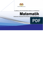 DSKP Matematik Tahun 6 - Isbn