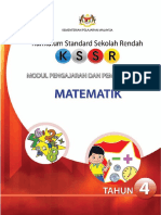 Modul Pengajaran Dan Pembelajaran Matematik Tahun 4 SK