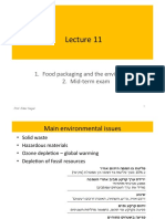 Food Packaging and The Environment 2. Mid-Term Exam: Prof. Ester Segal