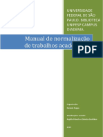 Manual Normalização UNIFESP 2019