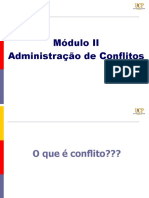 Administração de Conflitos - Módulo II - IPETEC