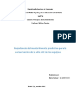 Ensayo Mantenimiento Predictivo María Salazar