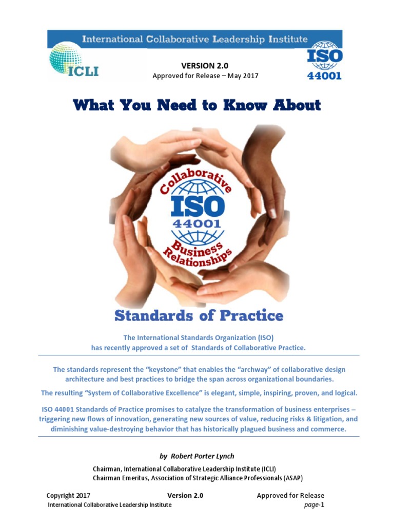 Iso 44001 Pdf , ISO 44001 – YRXMAM
