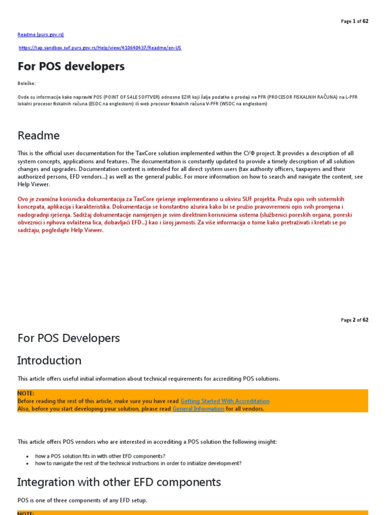 For Pos Developers Download Free PDF Point Of Sale Html Element