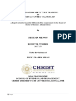 OST Report - Christ University