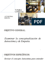 Preparación para la práctica docente: Autoestima y empatía