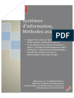 Systèmes D Information, Méthodes Avancées