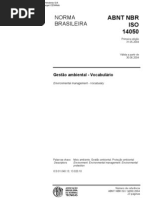 NBR-ISO 14050 - Gestão ambiental - Vocabulário