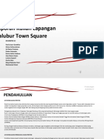 Aporan Kuliah Lapangan Alubur Town Square - 2
