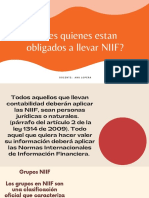 Sabes Quienes Estan Obligados A Llevar NIIF