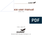 Unimat HMI User Manual V 1.01